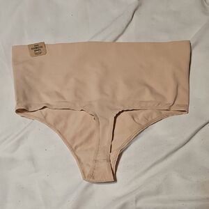 Seamless High-Waist Nude Brief